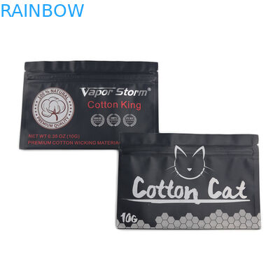 CBD Cat Food Dog Food Packaging empaqueta el bolso de plata del papel de aluminio con la cremallera a prueba de niños