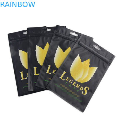 Bolsa de embalaje para incienso herbal reciclable a prueba de humedad con impresión en huecograbado y cierre hermético