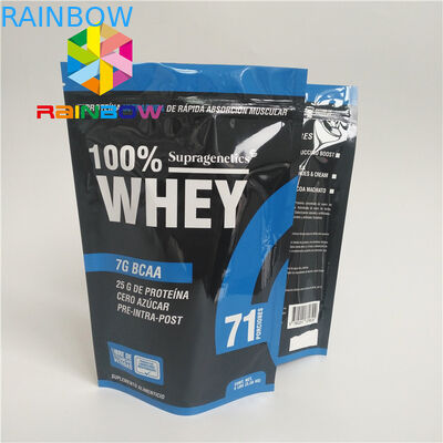 Bolso de envío de empaquetado de la prueba del olor de la mala hierba del Ziplock de la comida de Logo Biodegradable Stand Up Plastic del té de encargo de la bolsa