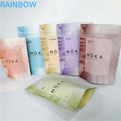 Levántese los puf de empaquetado del café de la bolsa de la hoja del café molido con la válvula