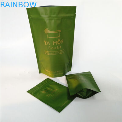 Bolsa de empaquetado de empaquetado del café de la hoja de la sal de baño del exfoliante corporal del logotipo de la bolsa de encargo de la hoja