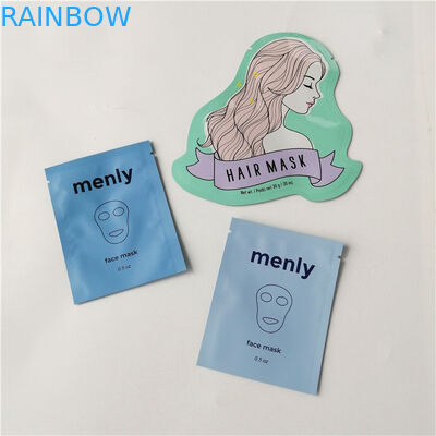 Bolsos cosméticos de empaquetado cosméticos del cepillo de los paquetes de la crema de la crema hidratante de los bolsos 3ml 5ml del skincare metálico