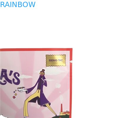 Bolsa lateral del sello del cigarrillo 3 de Mini Sachets For Gold Printing Preroll del proveedor de Shenzhen con los bolsos de la cremallera