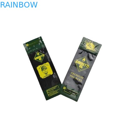 Bolsa lateral del sello del cigarrillo 3 de Mini Sachets For Gold Printing Preroll del proveedor de Shenzhen con los bolsos de la cremallera