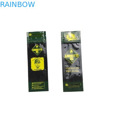 Bolsa lateral del sello del cigarrillo 3 de Mini Sachets For Gold Printing Preroll del proveedor de Shenzhen con los bolsos de la cremallera