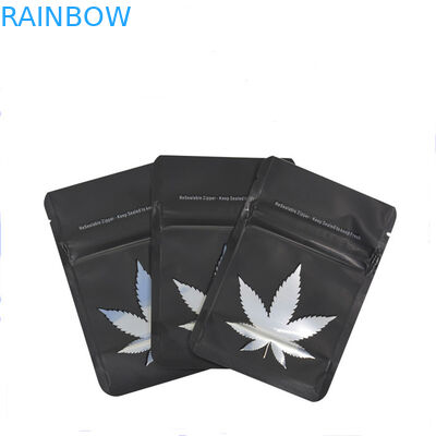 Caramelo resistente de impresión de encargo del niño del papel de aluminio que empaqueta la bolsa de Matt Smell Proof Childproof Ziplock del bolso de Mylar