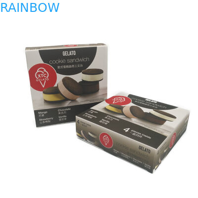 Capa de empaquetado impresa de encargo de la caja de papel imprimiendo el color de encargo de CMYK para la harina de la torta