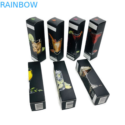 Matte Finish Lightweight Paper Box que empaqueta el color plegable de la caja CMYK para las bebidas