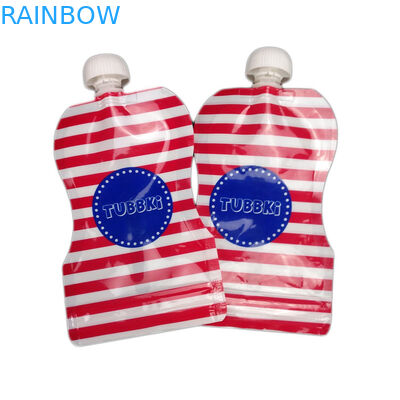 Bolsa material del canalón de Ny que empaqueta para el líquido con la pequeña capitalización/la boca