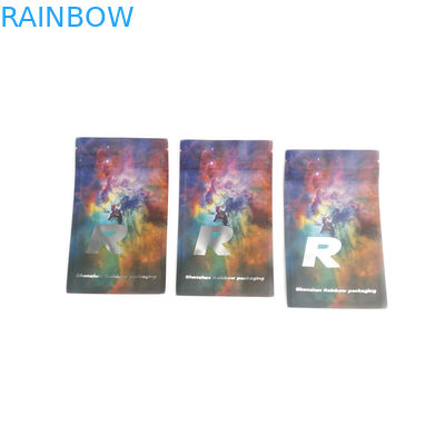 bolso de Mylar de la prueba del niño de 50mg 70mg 125mg el pequeño modificó bolsos de la astilla para requisitos particulares de Matte Candy Ziplock Plastic Food Gummies de la prueba del olor