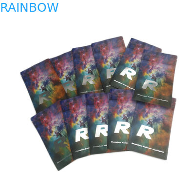 bolso de Mylar de la prueba del niño de 50mg 70mg 125mg el pequeño modificó bolsos de la astilla para requisitos particulares de Matte Candy Ziplock Plastic Food Gummies de la prueba del olor