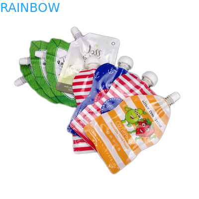 El fabricante Spout Pouch Packaging de la categoría alimenticia de Reusuable se levanta con la boca