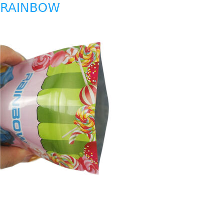 Soporte a prueba de niños encima de las galletas de Matte Customized 3.5g 1oz 10g que empaquetan cáñamos resistentes del niño reutilizable del bolso