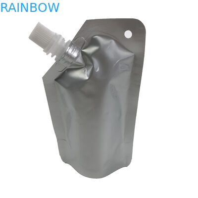 Bolsa impresa de alta calidad modificada para requisitos particulares que se coloca encima de bolsa del canalón con el bolso de empaquetado del papel de aluminio con la cremallera para los alimentos para niños