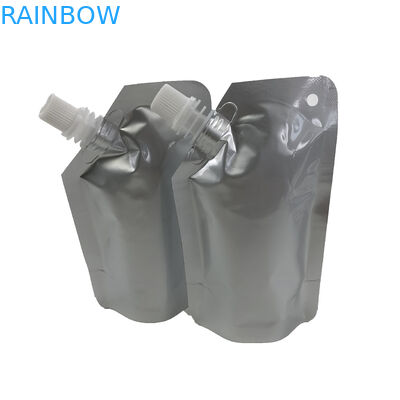 Bolsa impresa de alta calidad modificada para requisitos particulares que se coloca encima de bolsa del canalón con el bolso de empaquetado del papel de aluminio con la cremallera para los alimentos para niños