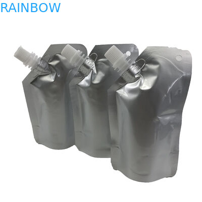 Bolsa impresa de alta calidad modificada para requisitos particulares que se coloca encima de bolsa del canalón con el bolso de empaquetado del papel de aluminio con la cremallera para los alimentos para niños