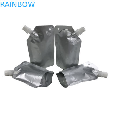 Bolsa impresa de alta calidad modificada para requisitos particulares que se coloca encima de bolsa del canalón con el bolso de empaquetado del papel de aluminio con la cremallera para los alimentos para niños