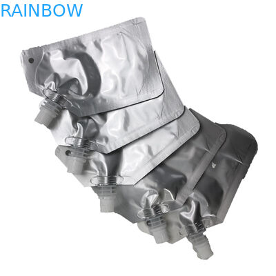 Bolsa impresa de alta calidad modificada para requisitos particulares que se coloca encima de bolsa del canalón con el bolso de empaquetado del papel de aluminio con la cremallera para los alimentos para niños