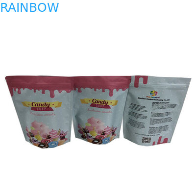 sacudida Doypack de la proteína 280g 100 bolsos mates de la cremallera de Mylar del micrón