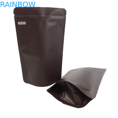 bolso Ziplock del papel de aluminio de 28g VMPET Mylar con la válvula de desgasificación