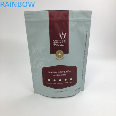 Soporte de encargo de Logo Color Resealable 1KG 500G encima de la bolsa con los bolsos Ziplock del papel de aluminio para el empaquetado del caramelo de Kaffee