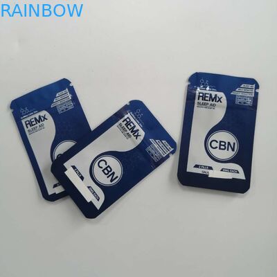 Pierda el olor de empaquetado de la píldora de la salud del peso impermeabilizan la bolsita de té vacía del papel de aluminio para la muestra del polvo de la semilla