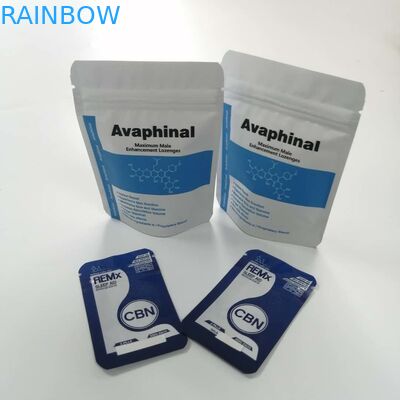 Pierda el olor de empaquetado de la píldora de la salud del peso impermeabilizan la bolsita de té vacía del papel de aluminio para la muestra del polvo de la semilla