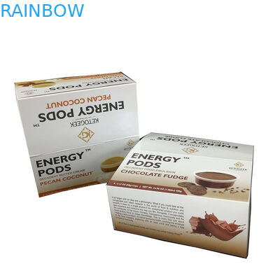 Caja de presentación de empaquetado de la cartulina del papel de la caja del chocolate de la caja de papel del buñuelo de alta calidad de la categoría alimenticia