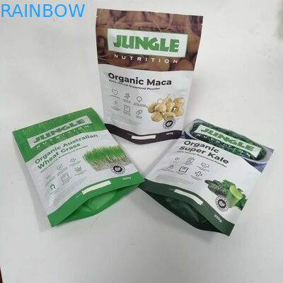 El sellador plástico de encargo de la categoría alimenticia coloca el empaquetado de encargo secado de la especia de la comida