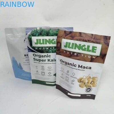 El sellador plástico de encargo de la categoría alimenticia coloca el empaquetado de encargo secado de la especia de la comida