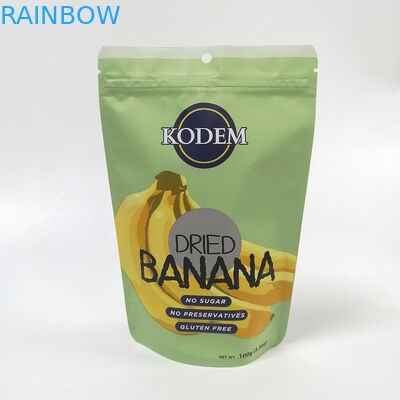 La impresión de Digitaces se levanta el bolso plástico del acondicionamiento de los alimentos de la fruta del mango de los microprocesadores del plátano del bocado de la bolsa