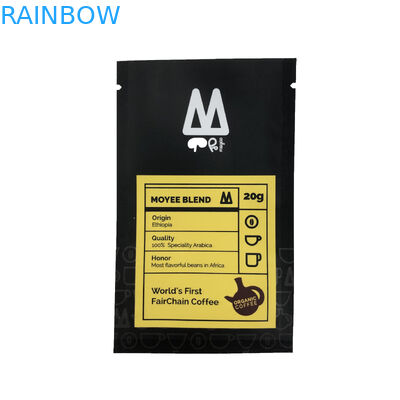 Bolso plano del acondicionamiento de los alimentos de la bolsa del bolso del lacre de tres lados para el café Bean Plastic Bag Printing del caramelo