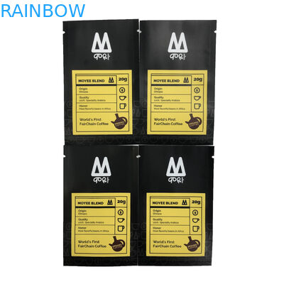 Bolso plano del acondicionamiento de los alimentos de la bolsa del bolso del lacre de tres lados para el café Bean Plastic Bag Printing del caramelo