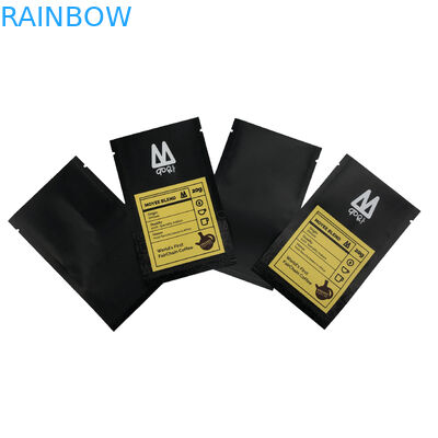 Bolso plano del acondicionamiento de los alimentos de la bolsa del bolso del lacre de tres lados para el café Bean Plastic Bag Printing del caramelo