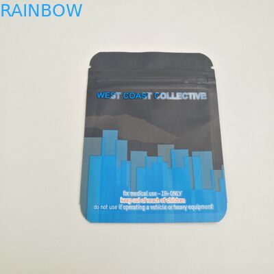 3.5gcookies modificado para requisitos particulares empaqueta las bolsitas ULTRAVIOLETA de la medicina de la selva del runtz de la mala hierba del niño de la prueba del olor con la cremallera