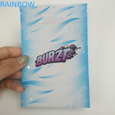 Bolsos modificados para requisitos particulares de las galletas de la prueba 3.5g 7g del niño para la bolsa de la prueba del olor de la selva del runtz con la cremallera