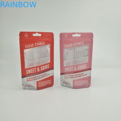 Los bolsos modificados para requisitos particulares del muchacho de la selva de Runtz de las galletas de las bolsitas de la prueba del niño de 3.5g 7g se colocan encima de Doypack con las cremalleras dobles