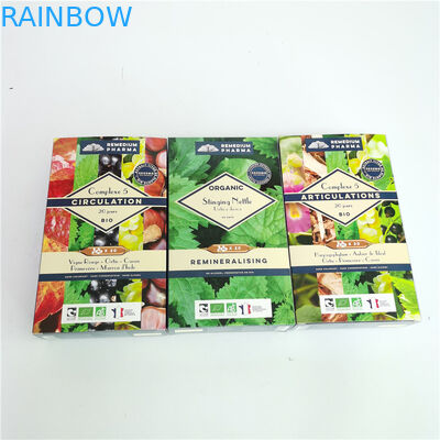 Caja de presentación plegable de la impresión en offset 500gram del regalo del cartón