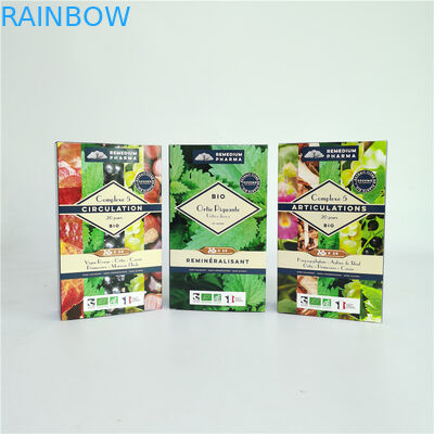 Caja de presentación plegable de la impresión en offset 500gram del regalo del cartón