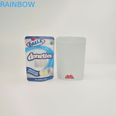 Modificado para requisitos particulares imprimiendo las bolsitas ULTRAVIOLETA del logotipo 3.5g 7g 28g para la prueba Doypack del niño de la bolsa de la medicina de las galletas de Runtz Preroll