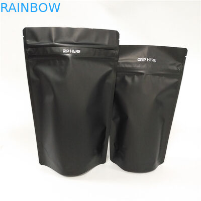 Bolso Ziplock del papel de aluminio del polvo VMPET 6oz 8oz de la semilla de flor