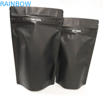 Bolso Ziplock del papel de aluminio del polvo VMPET 6oz 8oz de la semilla de flor