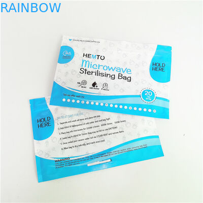 Microonda Sterlizer Oven Bag de la categoría alimenticia 120mic VMPET