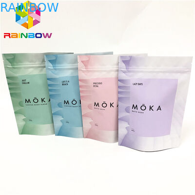 Bolsos empaquetado ziplock de Matt Finishing Gravnre Printing 5x7 de”