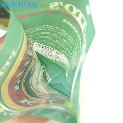 Bolsa de empaquetado del soporte de la categoría alimenticia de la bolsa de plástico de Cusromized para el bolso de Pckaging de la comida de Mylar de la pizza