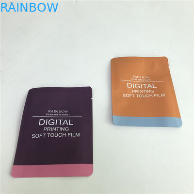 Bolso sellado plano de Coloful del caramelo del bolso CBD de la mala hierba de la galleta del bolso de la suave al tacto de la película del bolso de la venta caliente amarga del nuevo producto