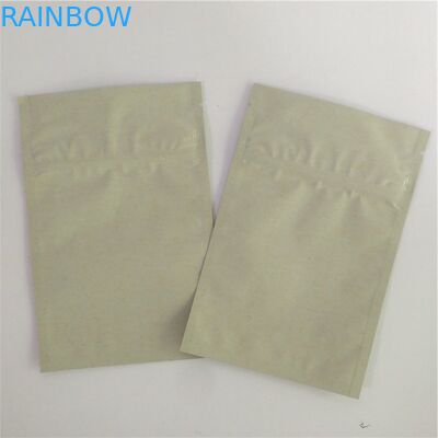 Incienso herbario del color 180mic 4X6 de Kraft que empaqueta para las semillas de flor