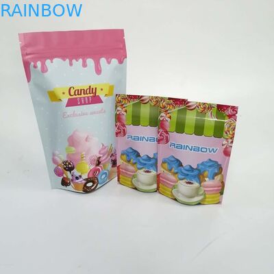 Alto fotograbado brillante que imprime bolsas de la cremallera del bocado de CMYK