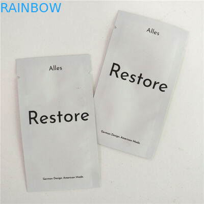 De la lámina de mylar lateral de tres bolso de empaquetado cosmético MOPP del sello