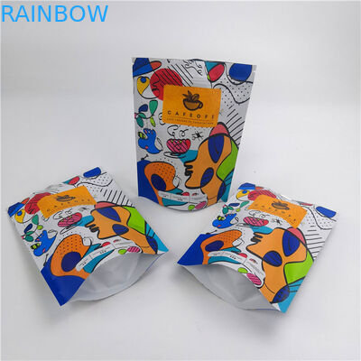 Bolso/nueces de empaquetado de los snacks que empaquetan el bolso/el soporte plástico de la cremallera del polvo del chocolate caliente del café encima de la bolsa